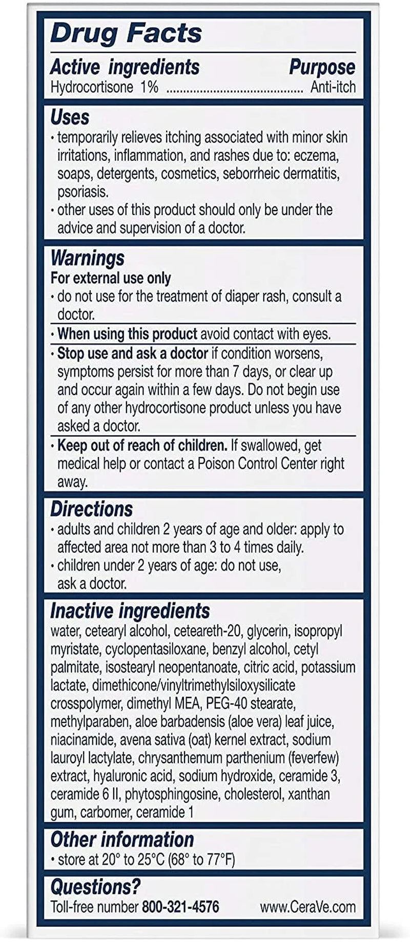 Hydrocortisone Anti-Itch Cream - 1 Oz, Pack of 4